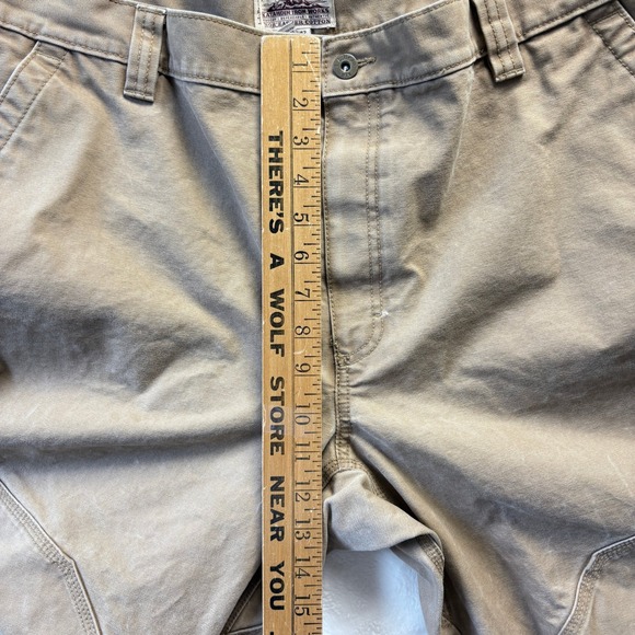 LL Bean Katahdin Iron Works Nor'easter Utility Canvas Pants Men 42 x32 Carpenter - Picture 5 of 14